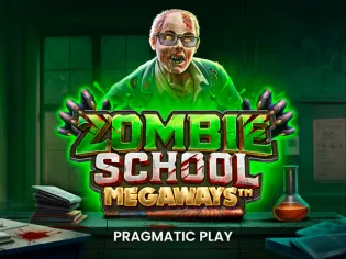Zombie School Megaways game thumbnail